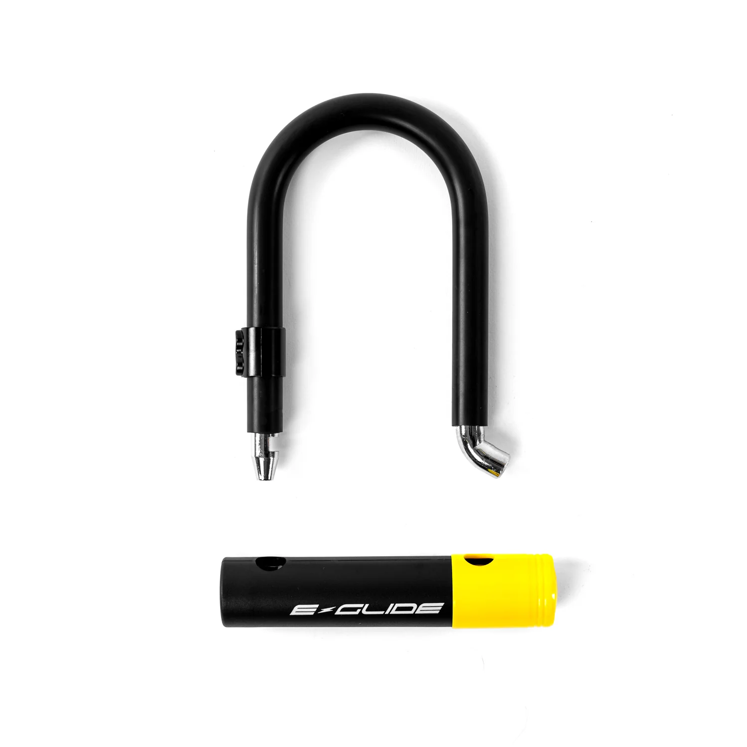 E-GLIDE | Electric Accessories | Alarm U Lock | Black & Yellow | EGL14-150 - Image 3
