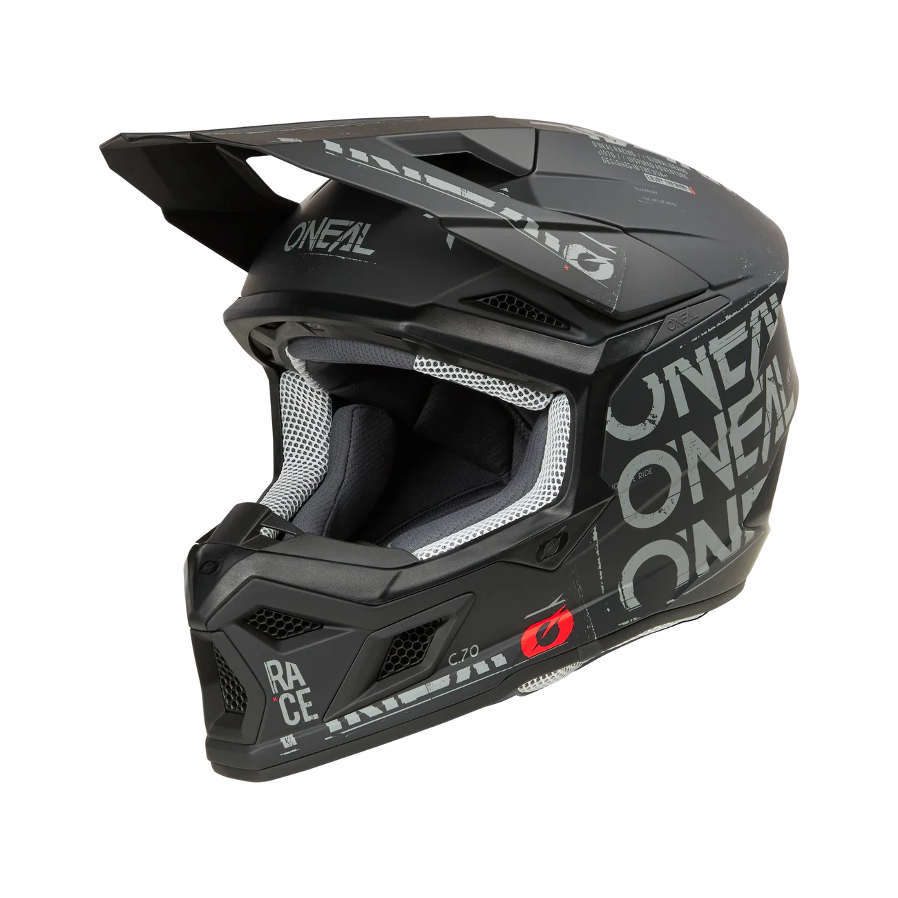 ONEAL | Helmet | 3SRS Helm Static V.25 |Matte Black / Grey - Image 3