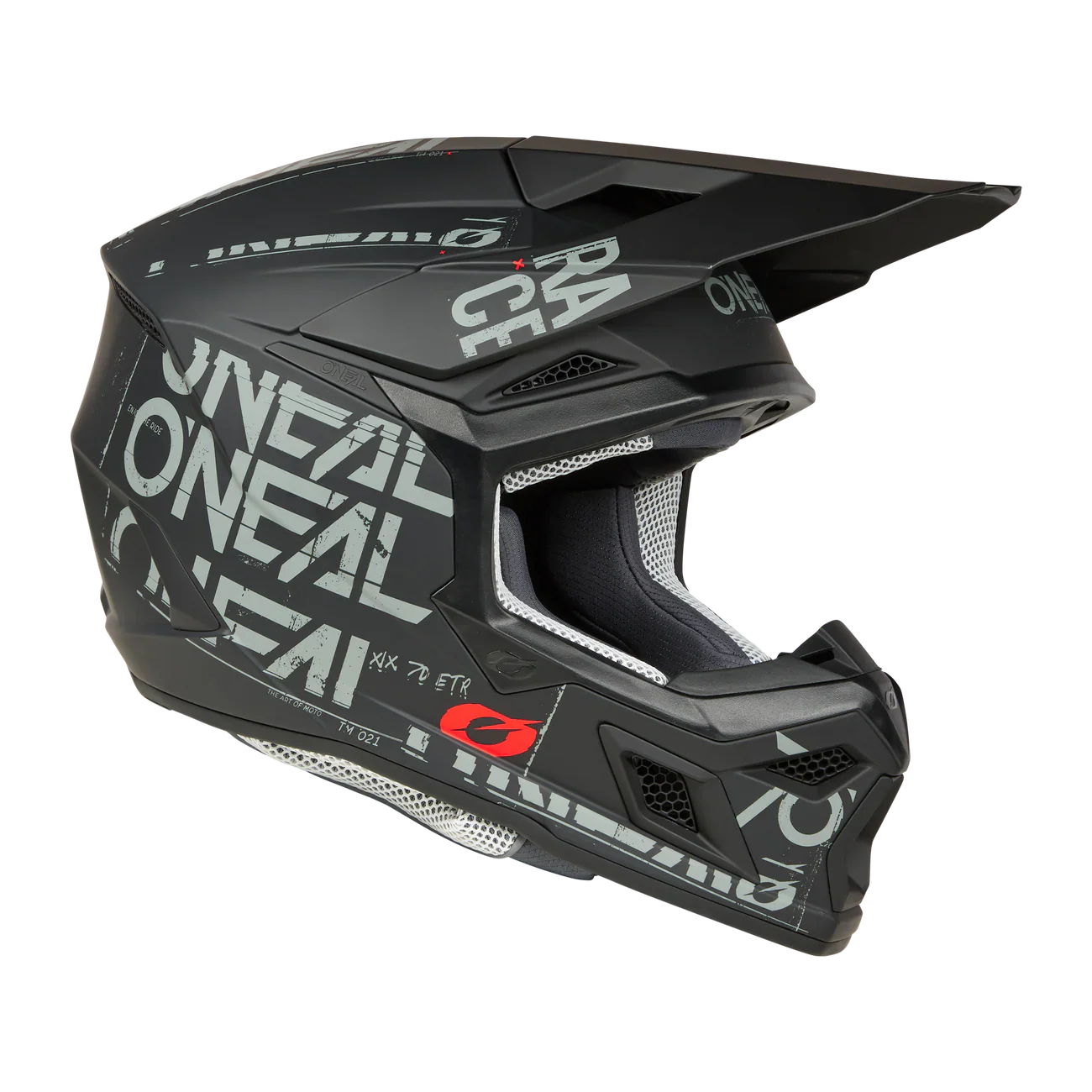 ONEAL | Helmet | 3SRS Helm Static V.25 |Matte Black / Grey - Image 4