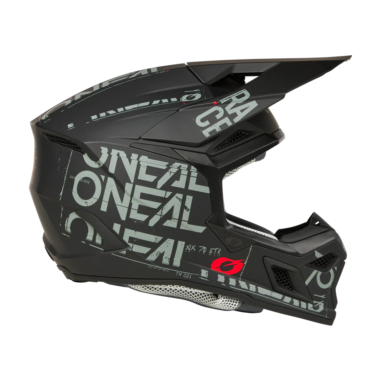 ONEAL | Helmet | 3SRS Helm Static V.25 |Matte Black / Grey - Image 5