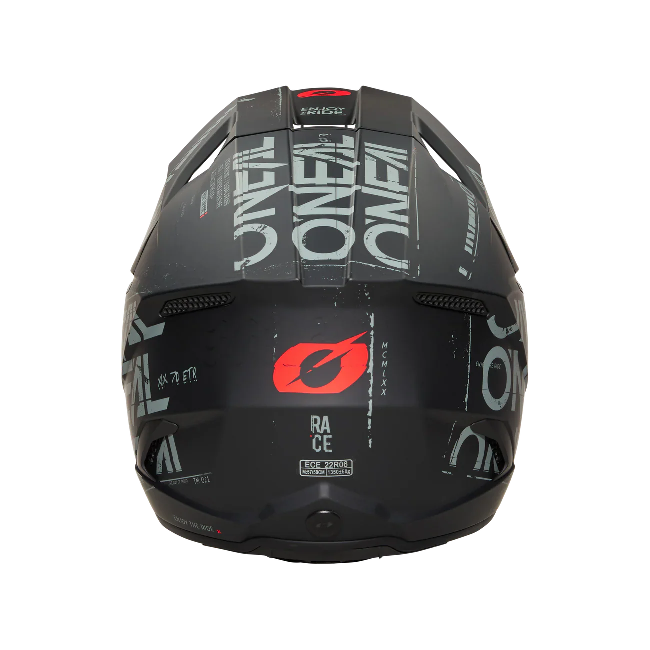 ONEAL | Helmet | 3SRS Helm Static V.25 |Matte Black / Grey - Image 6
