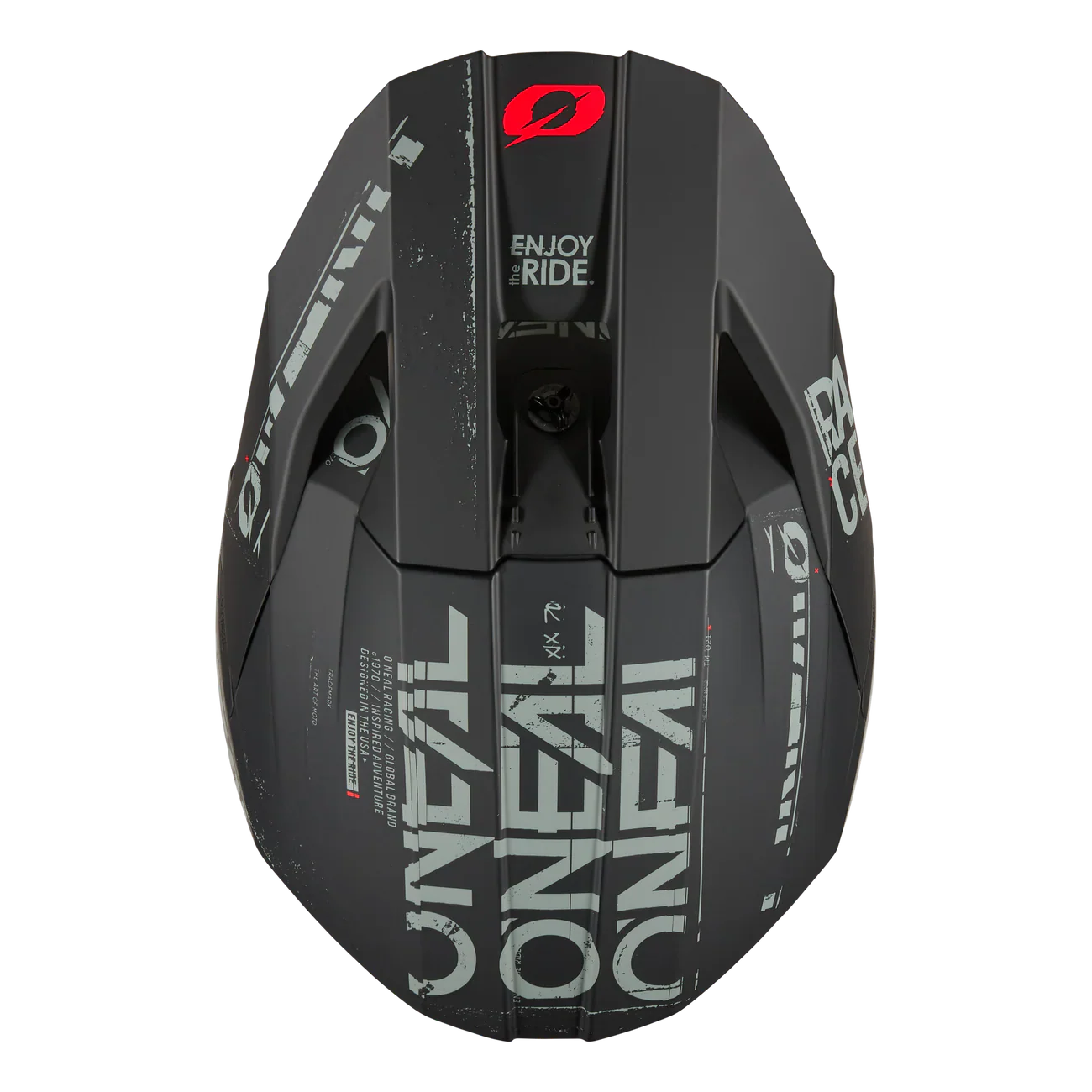 ONEAL | Helmet | 3SRS Helm Static V.25 |Matte Black / Grey - Image 7